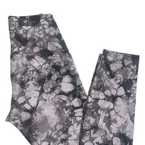 Lululemon Wunder Under Hi-Rise Tight 25" Shibori Iced Iris Moonwalk Size 2 Yoga